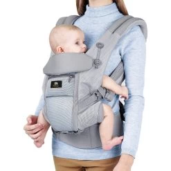 Deryan Meinkind Draagzak - Buikdrager 4-in-1 Antraciet/Grijs -Kinderwagens Winkel 1200x1200 2092