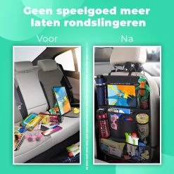 Essential Goods Autostoel Organizer - Incl. IPadhouder - Opbergtas Auto - Car Organizer - 1 Stuk -Kinderwagens Winkel 1200x1200 217