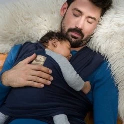 Babylonia - Tricot-Slen Organic - Draagdoek Baby - Silver Blue -Kinderwagens Winkel 1200x1200 2179