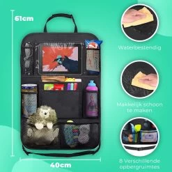 Essential Goods Autostoel Organizer - Incl. IPadhouder - Opbergtas Auto - Car Organizer - 1 Stuk -Kinderwagens Winkel 1200x1200 218