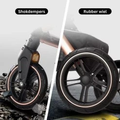 Merkloos BrightWise Luxe Kinderwagen 3 In 1 Van Voldoet Aan Alle Europese Veiligheidscertificaten - Wandelwagen - Kinderwagen 3-in-1 Incl Autostoel - Kinderwagen Maxi Cosi – Buggy 3 In 1 - Newborn - Zwart -Kinderwagens Winkel 1200x1200 2231