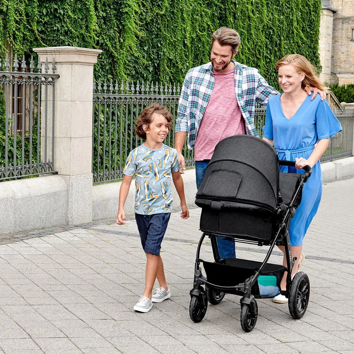 Kinderkraft Moov 3 In 1 Kinderwagen - Inclusief Autostoel - Navy 11 Kinderkraft Moov 3 In 1 Kinderwagen - Inclusief Autostoel - Navy - Afbeelding 11