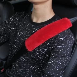 Hazlö Luxe Gordelhoezen - Extra Zacht - Schouderhoezen - Gordelkussen - Auto Gordel Beschermer - Gordel Beschermer - Gordelhoes - 2 Stuks - Rood -Kinderwagens Winkel 1200x1200 232