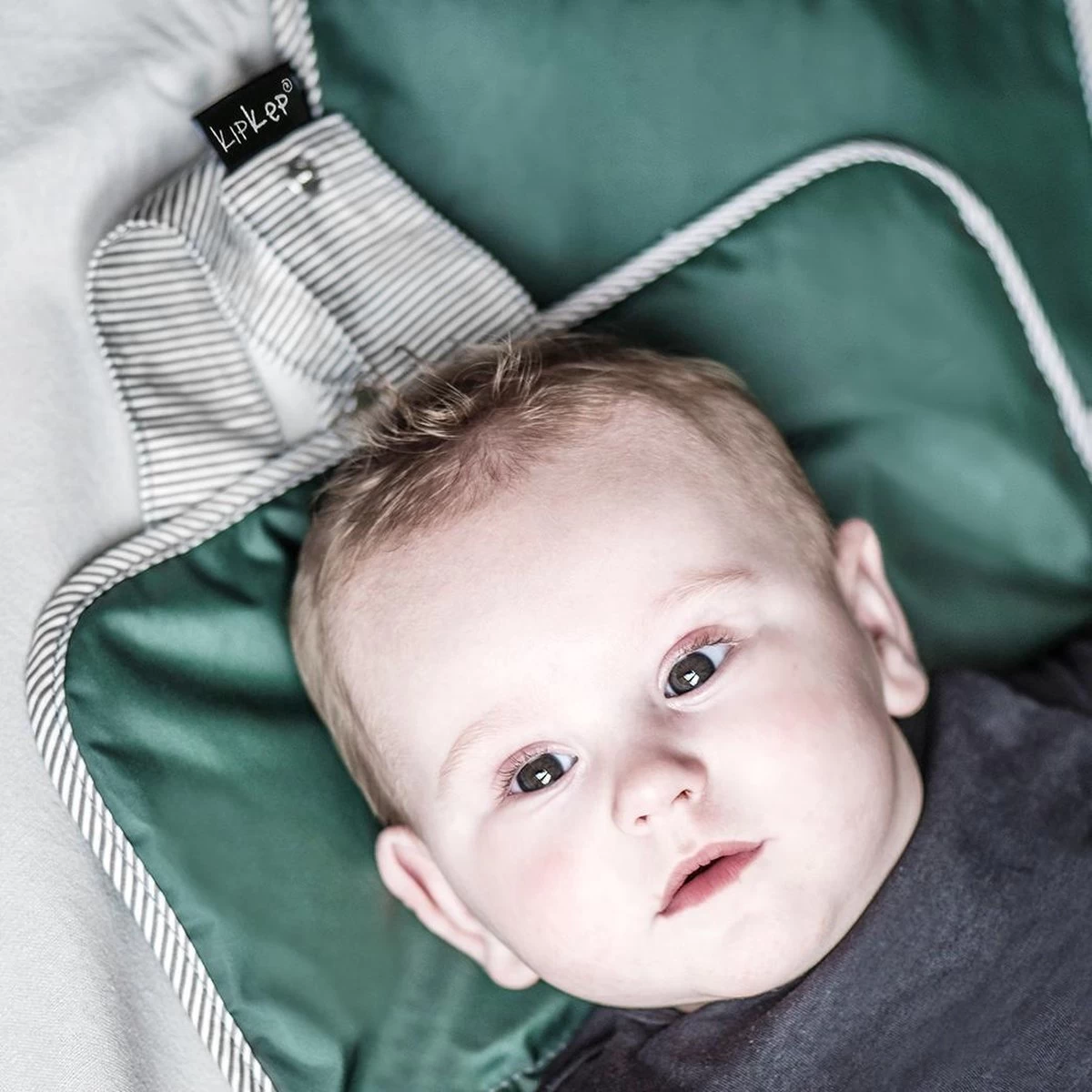 KipKep Napper Combi Verschonings-set - Uit Gerecyclede Materialen - Calming Green 2 KipKep Napper Combi Verschonings-set - Uit Gerecyclede Materialen - Calming Green - Afbeelding 2