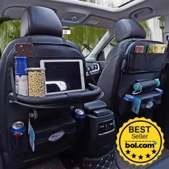 Merkloos PREMIUM Autostoel Organizer - Carseat Organiser - Auto Stoel Organizer - Tablet Houder - Auto Tafeltje - Auto Organizer - Beker Houder - Paraplu Houder - Tissue Doos Houder -Kinderwagens Winkel 1200x1200 310