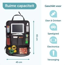 ForDig Universele Auto Organizer Met Tablet Houder - Zwart - 2 Stuks -Kinderwagens Winkel 1200x1200 331