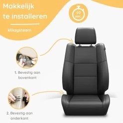 Merkloos Autostoel Organizer Met Tablet Houder - Universele Autostoel Beschermer - Autostoel Hoes Voor Kinderen -Kinderwagens Winkel 1200x1200 344