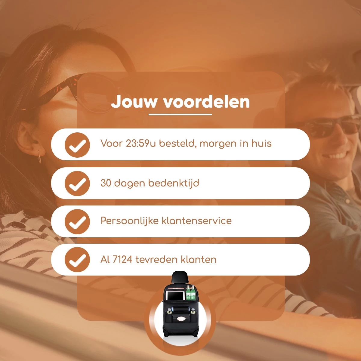 Bablue Autostoel Organizer - Zwart - 1 Stuks - Stevig PU Leer - Met Uitklapbare Tafel - Auto Organizer - Auto Accessories Interieur - Autostoel Organizer Tablet Houder - Autostoel Beschermer 11 Bablue Autostoel Organizer - Zwart - 1 Stuks - Stevig PU Leer - Met Uitklapbare Tafel - Auto Organizer - Auto Accessories Interieur - Autostoel Organizer Tablet Houder - Autostoel Beschermer - Afbeelding 11