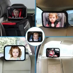 Verstelbare Baby Achteruitkijk Autospiegel - Auto Veiligheidsspiegel Baby - Achterbank Spiegel Baby - AutoSpiegel Baby - Babyspiegel Auto - Kinder Autospiegel - Zwart 15 Verstelbare Baby Achteruitkijk Autospiegel - Auto Veiligheidsspiegel Baby - Achterbank Spiegel Baby - AutoSpiegel Baby - Babyspiegel Auto - Kinder Autospiegel - Zwart -Kinderwagens Winkel 1200x1200 428
