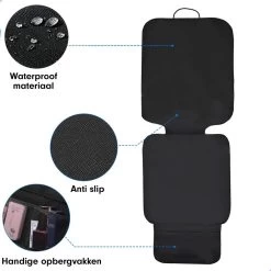 Professor Q - Autostoelhoes - Autostoelbeschermer - Autostoel Beschermer - Zwart 14 Professor Q - Autostoelhoes - Autostoelbeschermer - Autostoel Beschermer - Zwart -Kinderwagens Winkel 1200x1200 45