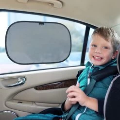 ForDig Zonnescherm Auto (2 Stuks) - Extra Donker - Zonwering UV Protectie Voor Auto Zijruit – Zonwering Auto – Zonder Zuignappen – 80 GSM – 51 X 31 CM -Kinderwagens Winkel 1200x1200 487