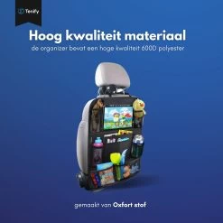 Tenify Premium Luxe & Stevige Auto Organizer Met Tablet Houder - 1 Stuk - Extra Opbergruimte - Beschermer - Autostoel – Accessories -Kinderwagens Winkel 1200x1200 49