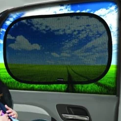 Zonnescherm Auto Baby - Zonnescherm Auto - Zonnescherm Auto Zijruit - Zonwering Auto - Zonnescherm Auto Kind - Zonwering Raam - 2 Stuks - + Gratis Bewaarzak - Zonder Zuignappen -Kinderwagens Winkel 1200x1200 506