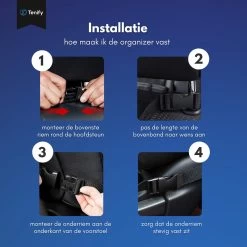 Tenify Premium Luxe & Stevige Auto Organizer Met Tablet Houder - 1 Stuk - Extra Opbergruimte - Beschermer - Autostoel – Accessories -Kinderwagens Winkel 1200x1200 51