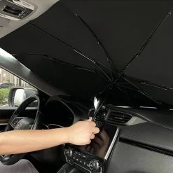 EXTRA GROOT Zonnescherm / Autoparaplu - Binnenkant Voorruit Auto - Opvouwbaar - Hitte En UV Bescherming 148X86cm 20 EXTRA GROOT Zonnescherm / Autoparaplu - Binnenkant Voorruit Auto - Opvouwbaar - Hitte En UV Bescherming 148X86cm -Kinderwagens Winkel 1200x1200 514