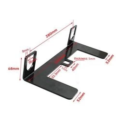 Merkloos ISOFIX - Interface - Kinderzitje - Installatiebasis Met Beugelslot - 5 Mm - Staal Massief ✅ -Kinderwagens Winkel 1200x1200 521