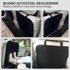Buxibo - Auto Stoelbeschermer - Auto Stoelhoes - Beschermer Achterkant Autostoel - Voor Voorstoel - 2 Stuks -Kinderwagens Winkel 1200x1200 541