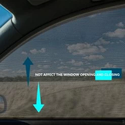 CUBEXCOM® Auto Zonnescherm, Autoraamschaduwen Voor Baby, Kinderen, Volwassenen En Huisdieren, 2 STUKS, Autoruit Zonwering, Universele Zonnescherm Zonnewering, Auto Klamboe Gordijn, UV Zonbescherming Protectie, Anti-Verblinding -Kinderwagens Winkel 1200x1200 57