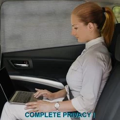 CUBEXCOM® Auto Zonnescherm, Autoraamschaduwen Voor Baby, Kinderen, Volwassenen En Huisdieren, 2 STUKS, Autoruit Zonwering, Universele Zonnescherm Zonnewering, Auto Klamboe Gordijn, UV Zonbescherming Protectie, Anti-Verblinding -Kinderwagens Winkel 1200x1200 59