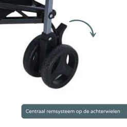 Prénatal Plus Buggy - Kinderwagen - Inklapbaar En Verstelbaar - Met Boodschappenmand - Plooibuggy Zwart -Kinderwagens Winkel 1200x1200 631