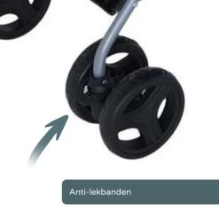 Prénatal Plus Buggy - Kinderwagen - Inklapbaar En Verstelbaar - Met Boodschappenmand - Plooibuggy Zwart -Kinderwagens Winkel 1200x1200 633