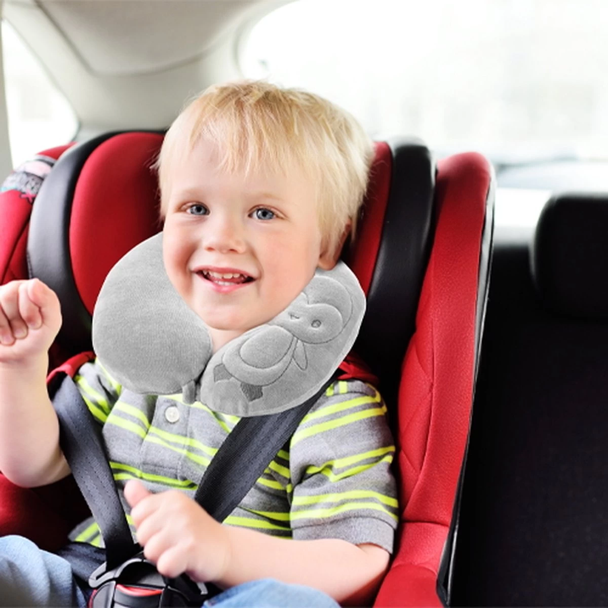 Neck Protector Babyjem 108 Grey 2 Neck Protector Babyjem 108 Grey - Afbeelding 2