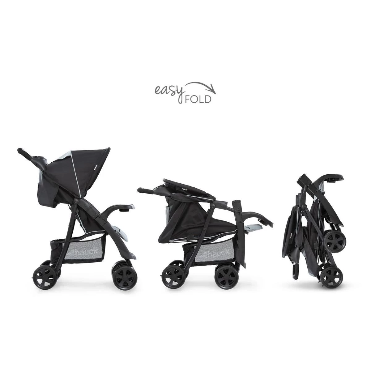 Hauck Shopper Neo II Buggy - Caviar/Silver 9 Hauck Shopper Neo II Buggy - Caviar/Silver - Afbeelding 9