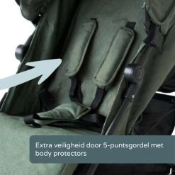 Prénatal Luxe Buggy – Kinderwagen Met Boodschappenmand En Zonneklep - Verstelbare Wandelwagen – Inklapbaar Met 1 Hand - Plooibuggy Groen -Kinderwagens Winkel 1200x1200 716