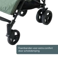 Prénatal Luxe Buggy – Kinderwagen Met Boodschappenmand En Zonneklep - Verstelbare Wandelwagen – Inklapbaar Met 1 Hand - Plooibuggy Groen -Kinderwagens Winkel 1200x1200 719