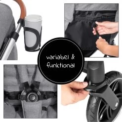 Hauck UpTown Buggy - Met één Hand Opvouwbaar - Grijs 35 Hauck UpTown Buggy - Met één Hand Opvouwbaar - Grijs -Kinderwagens Winkel 1200x1200 729