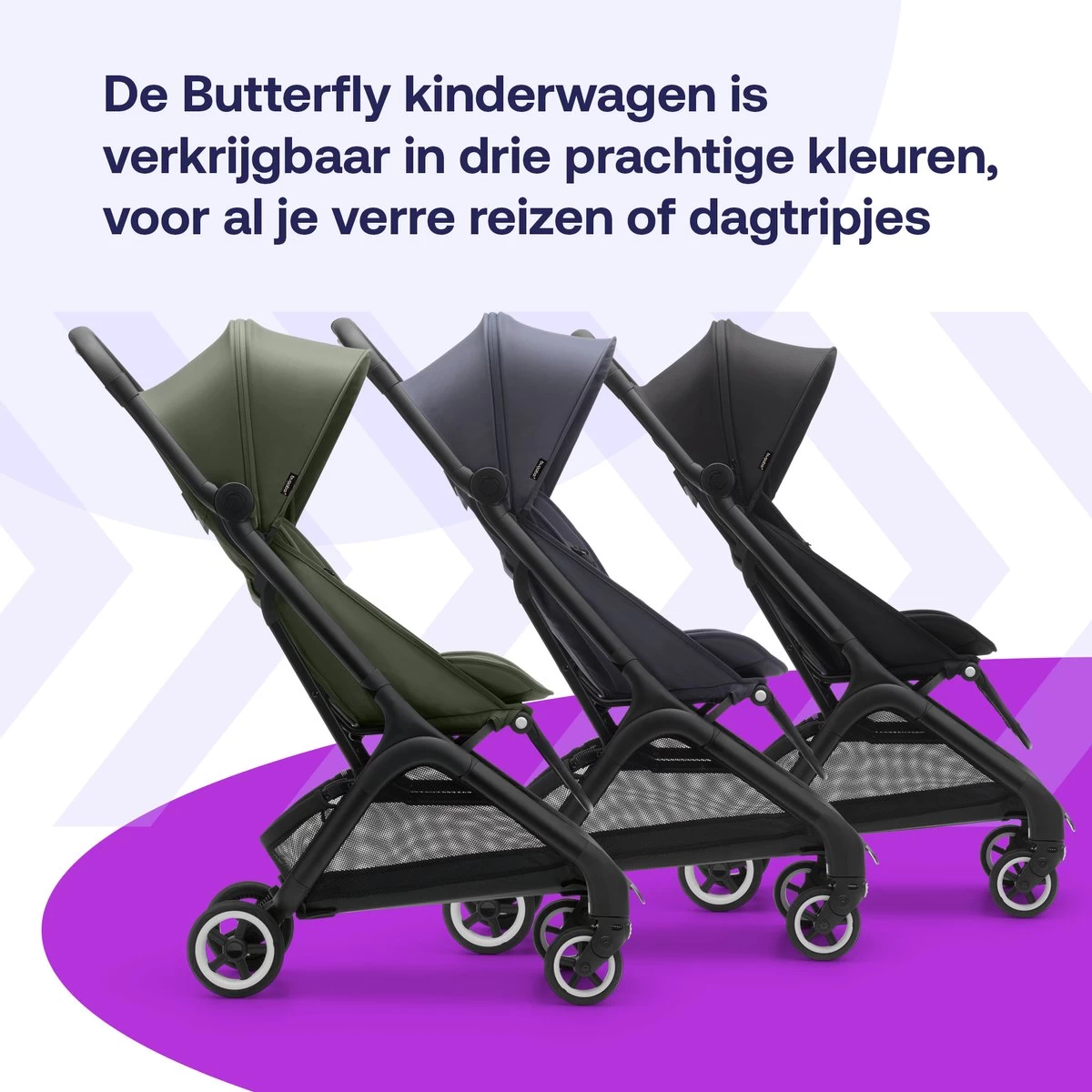 Bugaboo Butterfly Forest Green-Buggy 7 Bugaboo Butterfly Forest Green-Buggy - Afbeelding 7