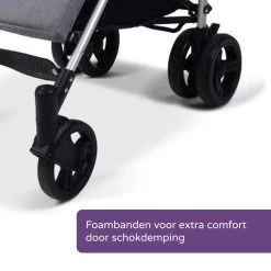 Prénatal Luxe Buggy – Kinderwagen Met Boodschappenmand En Zonneklep - Verstelbare Wandelwagen – Inklapbaar Met 1 Hand - Plooibuggy Grijs -Kinderwagens Winkel 1200x1200 756