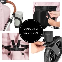 Hauck UpTown Buggy - Met één Hand Opvouwbaar - Roze 38 Hauck UpTown Buggy - Met één Hand Opvouwbaar - Roze -Kinderwagens Winkel 1200x1200 836