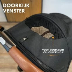 Deryan Luxe XP Buggy XL - Compact Lichtgewicht - Zwart - Aluminium Frame -Kinderwagens Winkel 1200x1200 850