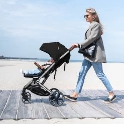 Deryan Luxe XP Buggy XL - Compact Lichtgewicht - Zwart - Aluminium Frame -Kinderwagens Winkel 1200x1200 851
