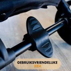 Deryan Luxe Rolo X2 Dubbele Buggy - Duo Buggy - Creme -Kinderwagens Winkel 1200x1200 908