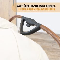 Deryan Luxe Rolo X2 Dubbele Buggy - Duo Buggy - Creme -Kinderwagens Winkel 1200x1200 909