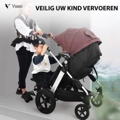 Vosoi - Meerijdplankje - Kinderwagen - Buggy's - Onderweg - Universeel - Verstelbaar - Zitje - Onderweg - 2 Wielen - Kinderwagen Accessoires -Kinderwagens Winkel 1200x1200 954