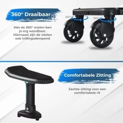 MESC Meerijdplankje Universeel Voor Buggy En Kinderwagen - Meerijdplankje Met Zitje -Kinderwagens Winkel 1200x1200 971