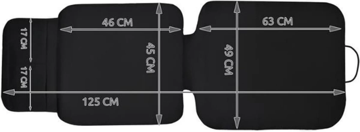 Merkloos Autostoelbeschermer Kinderstoel Maxi-cosi - Autostoelhoes - Autostoelbeschermer - Autostoel Beschermer - Zwart 9 Merkloos Autostoelbeschermer Kinderstoel Maxi-cosi - Autostoelhoes - Autostoelbeschermer - Autostoel Beschermer - Zwart - Afbeelding 9