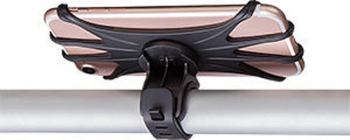 Dooky Telefoonhouder Smartphone Telefoon Houder 360* Rotatie Universeel Kinderwagen Fiets Zwart 6 Dooky Telefoonhouder Smartphone Telefoon Houder 360* Rotatie Universeel Kinderwagen Fiets Zwart - Afbeelding 6