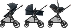 Maxi-Cosi Zelia³ Kinderwagen - Essential Graphite (zwart Frame + Bruin Leer) 16 Maxi-Cosi Zelia³ Kinderwagen - Essential Graphite (zwart Frame + Bruin Leer) -Kinderwagens Winkel 1200x483 2