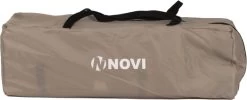 Reisbed Novi Baby® Nora Luxe Sand/Black -Kinderwagens Winkel 1200x484 2