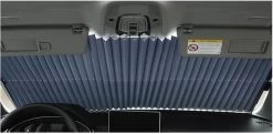 Zonnescherm Auto - Zonwering - Voorruit - UV Protectie - Oprolbaar - Rolgordijn - Rheme -Kinderwagens Winkel 1200x586