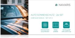 Navaris 2x Auto Zijruit Zonwering - 44 X 36 Cm Zonnescherm Set Voor Bescherming Van Baby, Kinderen - Voor Zijruit En Achterbank 9 Navaris 2x Auto Zijruit Zonwering - 44 X 36 Cm Zonnescherm Set Voor Bescherming Van Baby, Kinderen - Voor Zijruit En Achterbank -Kinderwagens Winkel 1200x608