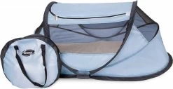 Deryan BabyBox Campingbedje - Baby Tentje - Blue -Kinderwagens Winkel 1200x618