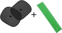 Zonnescherm Auto - Zonwering - Zijruit - UV Protectie - 2 Stuks Met Rheme Liniaal -Kinderwagens Winkel 1200x637