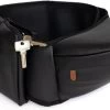 EVE Kids Heupdrager - Baby En Peuter - Heupzitje - Draagzak - Zwart Leer