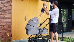 Kinderkraft B-Tour Ash Grey 3-in-1 Combi Kinderwagen Incl. Autostoel KSBTOU00DGR3000 -Kinderwagens Winkel 1200x675 21