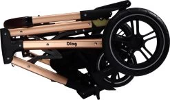 Ding Juna Kinderwagen 3 In 1 - Beige/Rose - Combi Kinderwagen Incl. Autostoel -Kinderwagens Winkel 1200x709 6